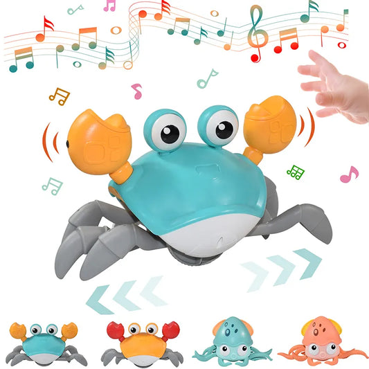 Crab Octopus Crawling Toy for Baby & Pets
