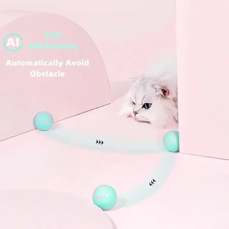 Smart Cat Rolling Ball Toys